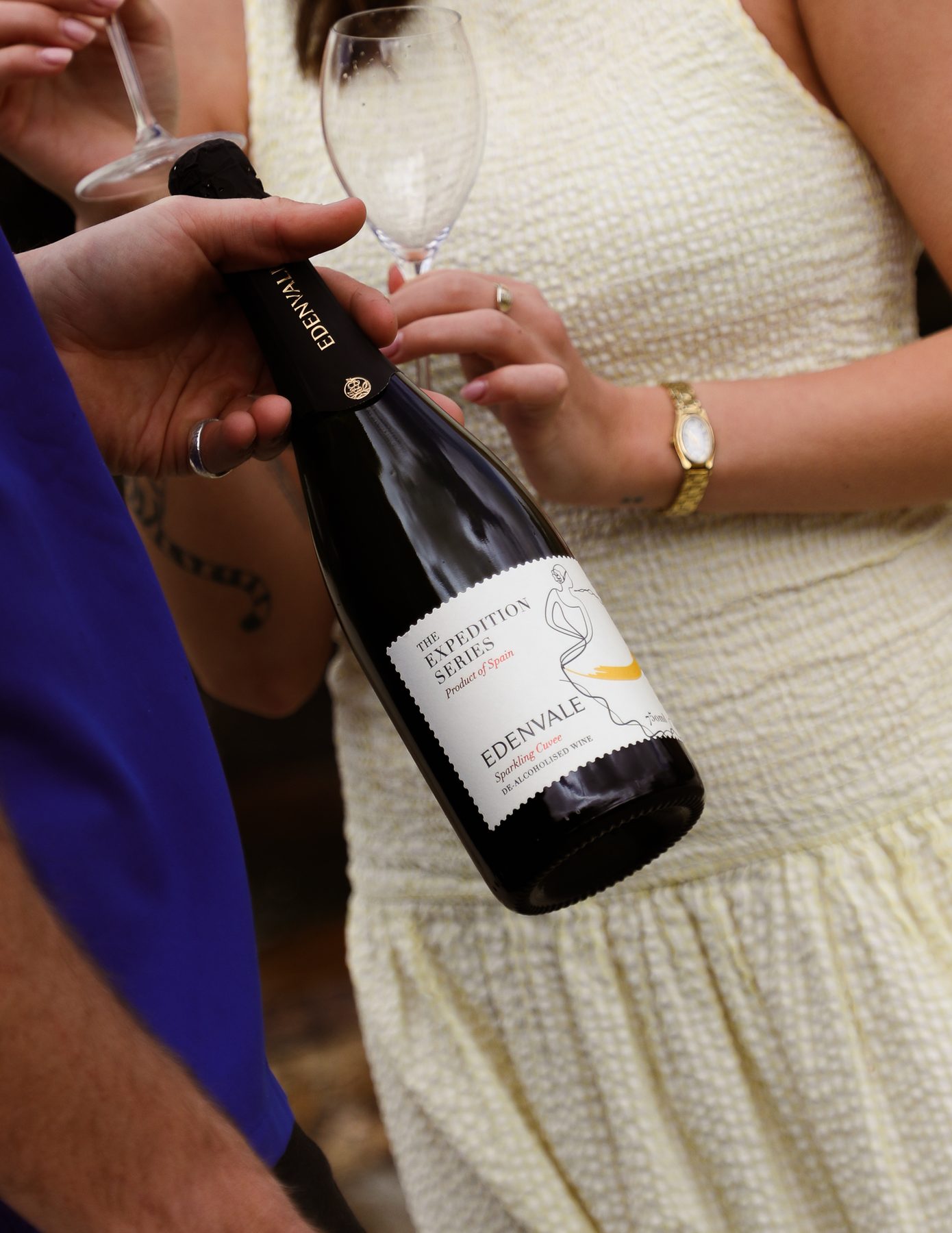 Edenvale Expedition Series Sparkling Cuvee ready to pour
