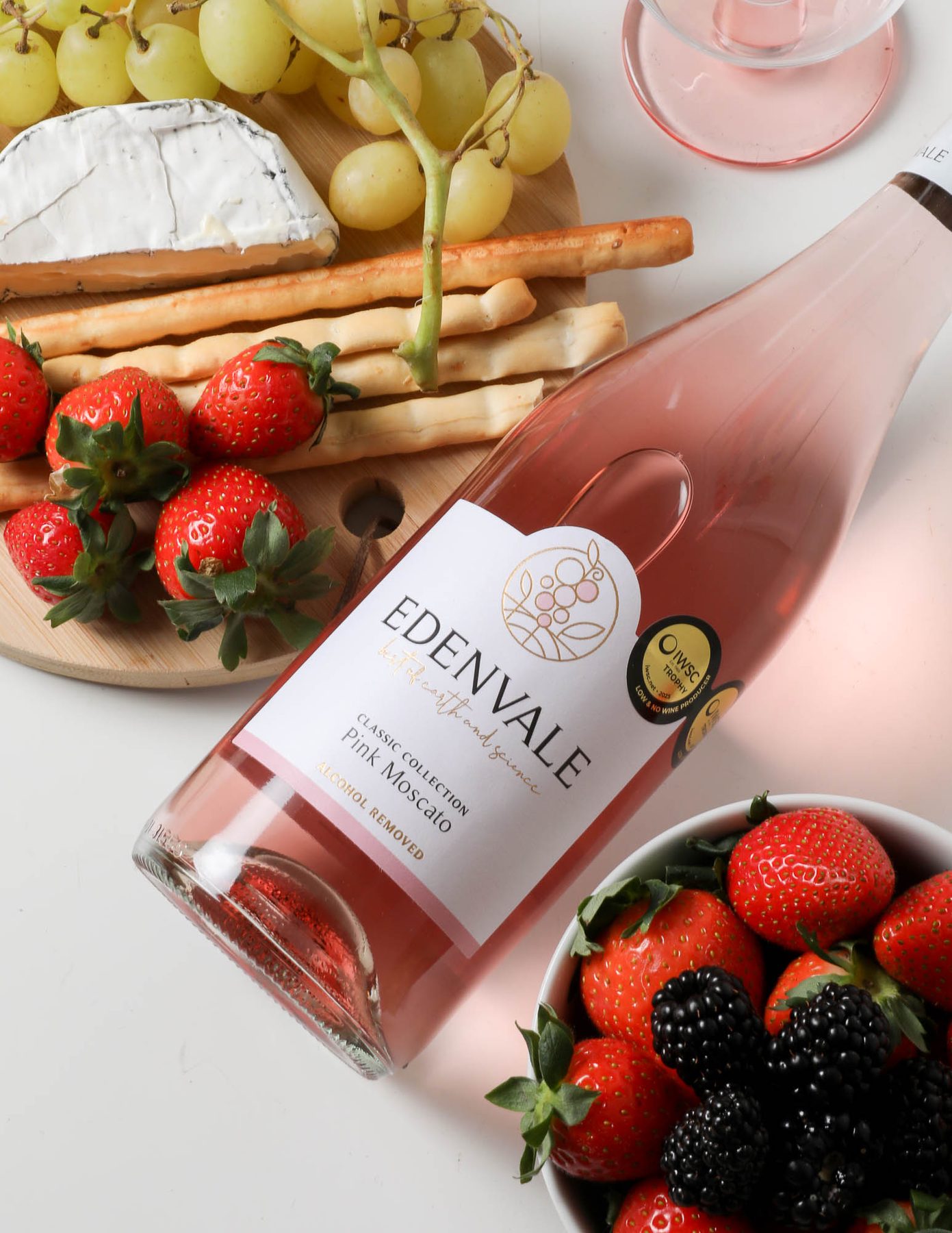 Non-Alcoholic Rosé Wine