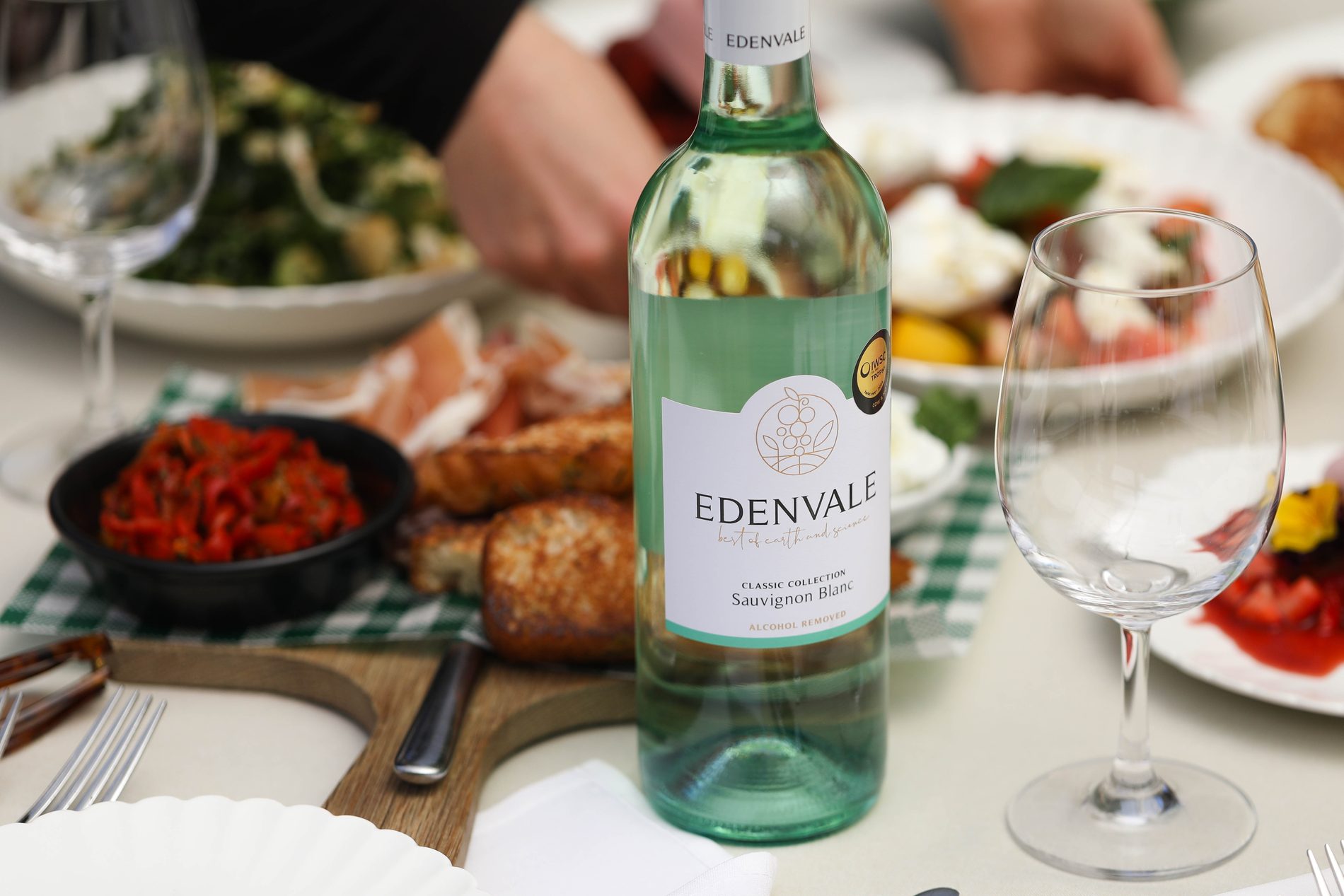 Edenvale Sauvignon Blanc at a shared lunch
