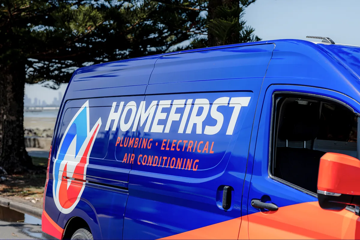 HomeFirst Services van